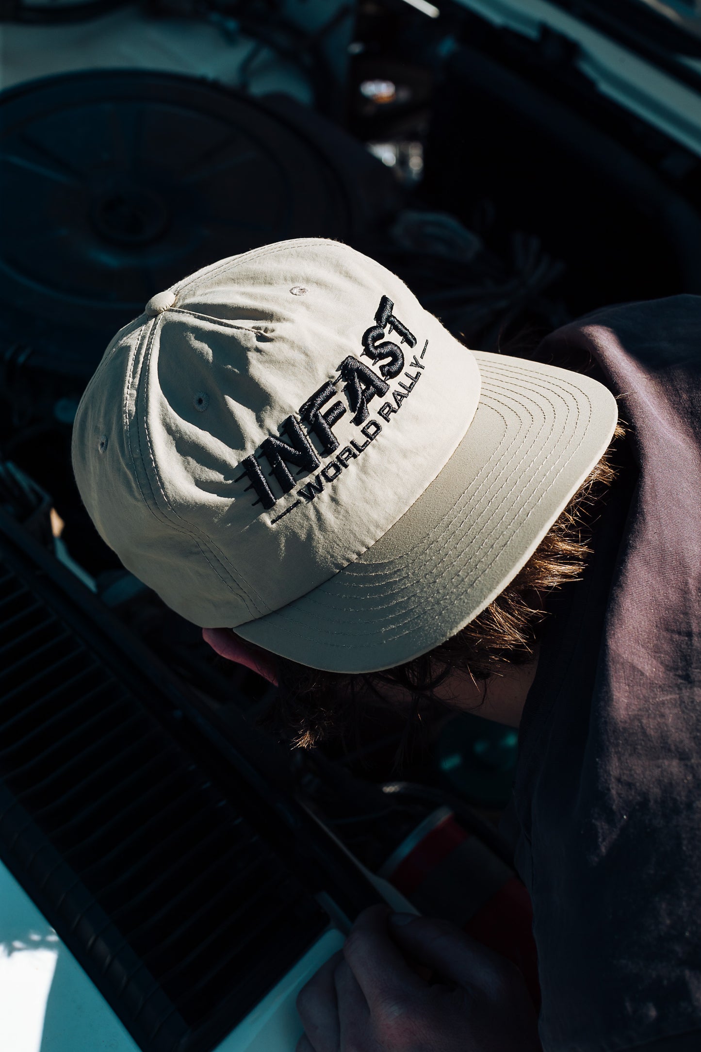Tan World Rally Hat